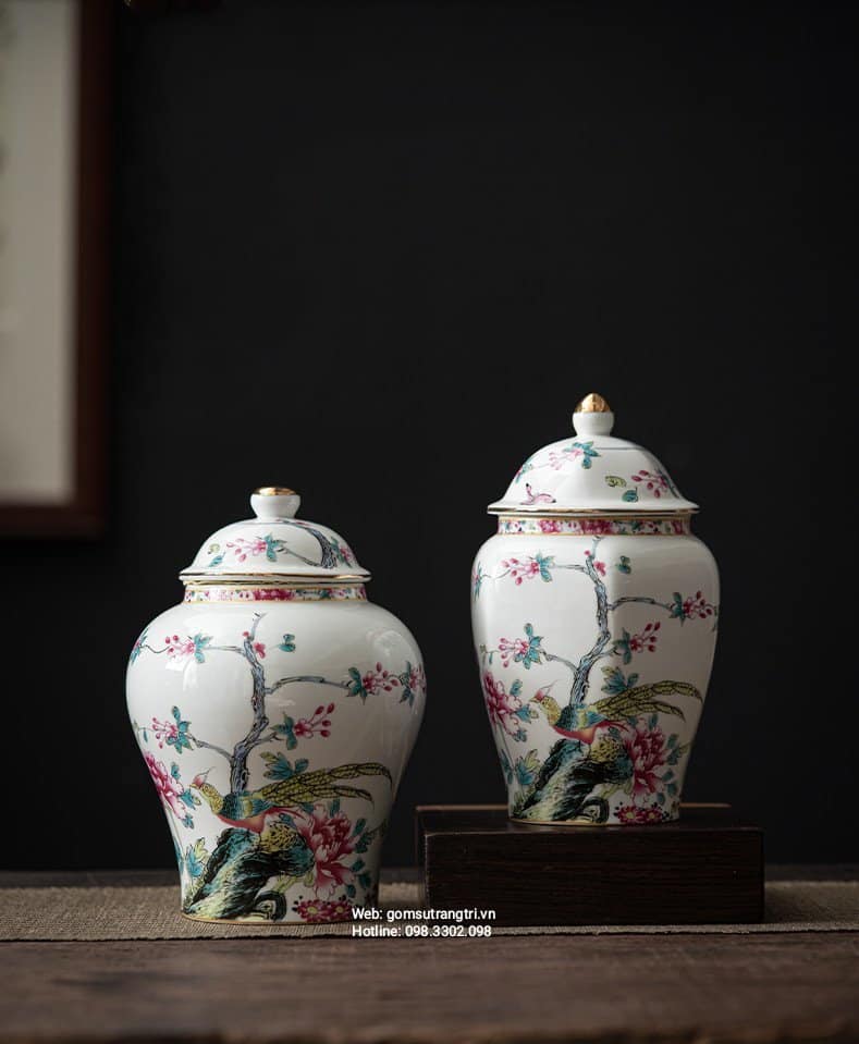 CHÓE HỌA TIẾT CHIM – HOA